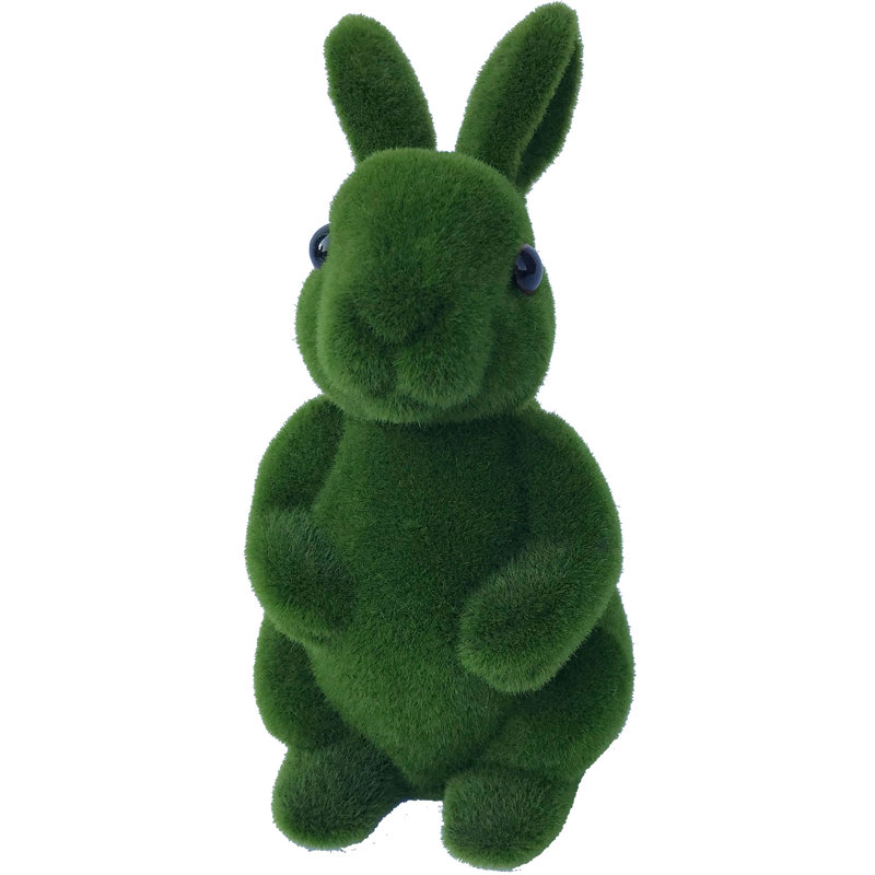 Winston Porter Artificial Covered Rabbit Moss Topiary Wayfair